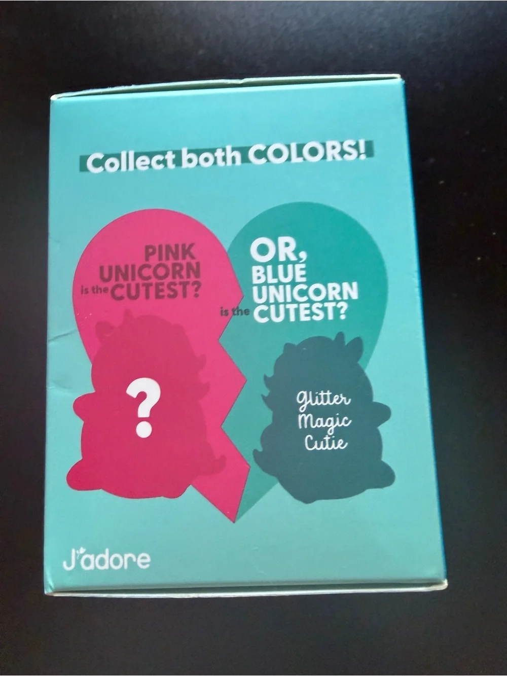 New J'adore Blue Cloud Unicorn Squish Squeeze Glitter Sensory Toy 3+ Squishy